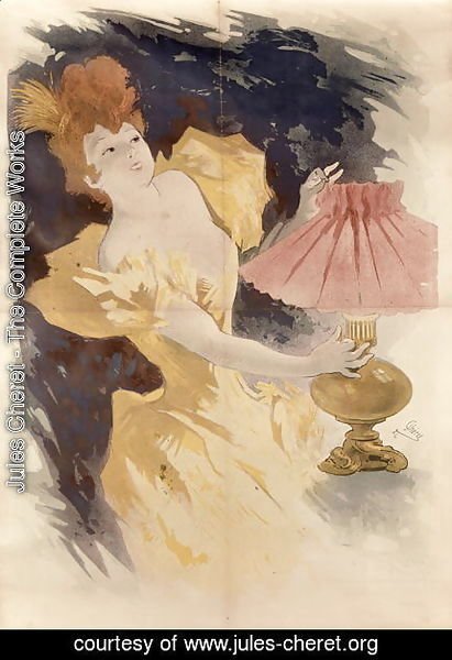 Jules Cheret - Saxoleine (Advertisement for lamp oil), France 1890's