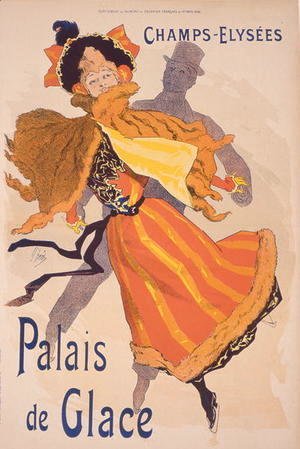 Poster advertising the Palais de Glace, Champs Elysees